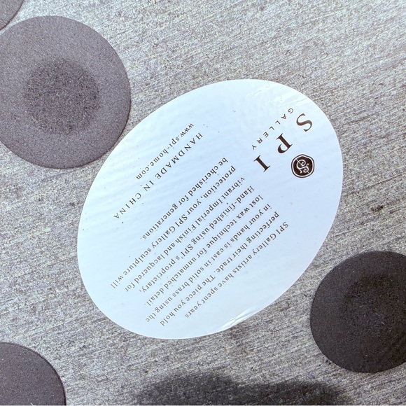 SPI gallery nautical brass mermaid dolphin coral reef candle holder figurine - Picture 13 of 16